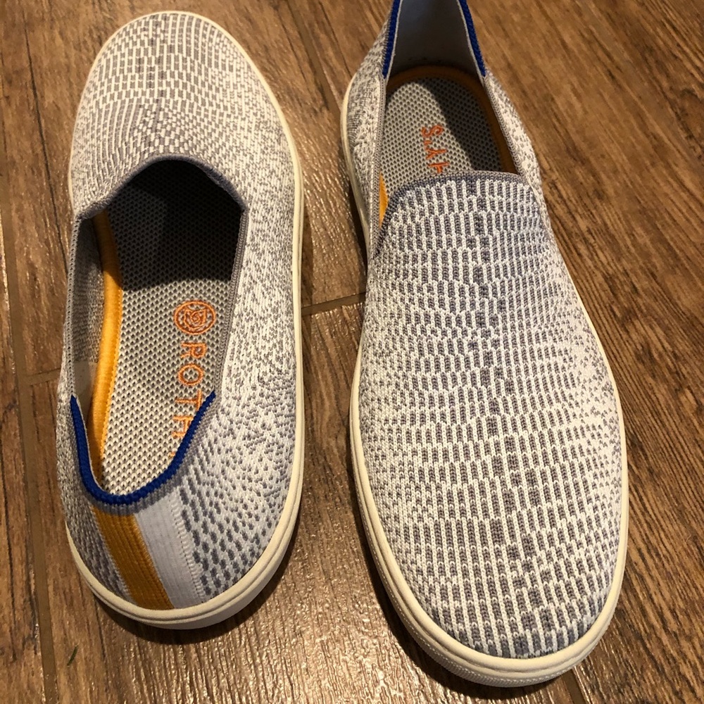 Rothy’s Opal Python sneakers size 7